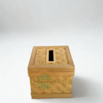 Bamboo Flat Tissue Box